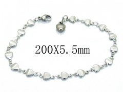 HY Stainless Steel 316L Bracelets (Charm)-HY62B0345IOS