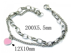 HY Stainless Steel 316L Bracelets (Charm)-HY81B0543MLW