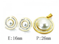 HY Stainless Steel jewelry Pearl Set-HY12S0878HHC