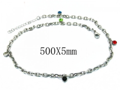 HY Wholesale 316L Stainless Steel Necklace-HY81N0358OC