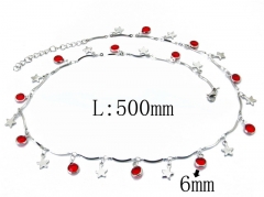 HY Stainless Steel 316L CZ Necklaces-HY81N0315HID