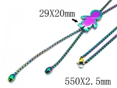 HY Wholesale 316L Stainless Steel Necklace-HY90N0080HKZ