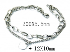 HY Stainless Steel 316L Bracelets (Charm)-HY81B0540MLD