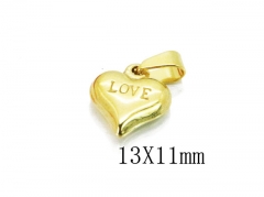 HY 316L Stainless Steel Lover Pendant-HY62P0010IL