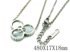HY Stainless Steel 316L CZ Necklaces-HY93N0106NS
