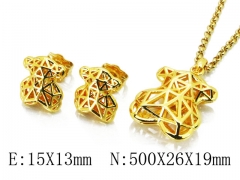 HY 316L Stainless Steel jewelry Bears Set-HY90S0649JNX