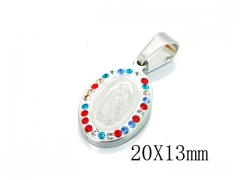 HY Wholesale 316L Stainless Steel Pendant-HY12P0821JL