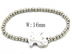 HY Wholesale 316L Stainless Steel Bear Bracelets-HY68B0062H20
