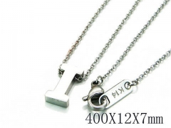 HY Wholesale 316L Stainless Steel Font Necklace-HY93N0009JLU