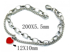 HY Stainless Steel 316L Bracelets (Charm)-HY81B0542MLX