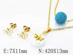 HY Stainless Steel jewelry Pearl Set-HY26S0012M5