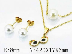 HY Stainless Steel jewelry Pearl Set-HY26S0049ML