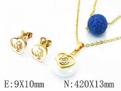HY Stainless Steel jewelry Pearl Set-HY26S0016M5