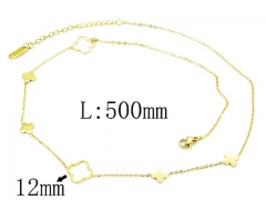 HY Wholesale 316L Stainless Steel Necklace-HY54N0343HAA