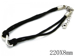 HY Stainless Steel 316L Bracelets (Rope Weaving)-HY68B0106H10