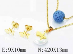 HY Stainless Steel jewelry Pearl Set-HY26S0010ML