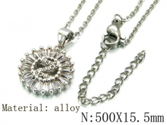 HY Wholesale 316L Stainless Steel Font Necklace-HY54N0451NZ