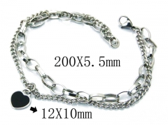 HY Stainless Steel 316L Bracelets (Charm)-HY81B0541MLB