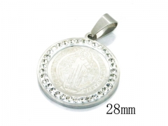 HY Wholesale 316L Stainless Steel Pendant-HY12P0824LZ