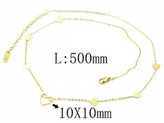 HY Wholesale 316L Stainless Steel Necklace-HY54N0342HWW