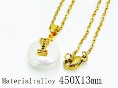 HY Wholesale Necklace (Pearl)-HY26N0023NL