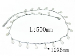 HY Wholesale 316L Stainless Steel Necklace-HY81N0338PL