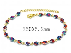 HY Stainless Steel 316L Bracelets (Charm)-HY62B0352LD