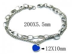 HY Stainless Steel 316L Bracelets (Charm)-HY81B0539MLQ