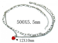 HY Wholesale 316L Stainless Steel Necklace-HY81N0351HDD