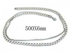 HY Wholesale 316L Stainless Steel Necklace-HY81N0349HFF