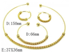 HY Wholesale 316L Stainless Steel jewelry Popular Set-HY58S0135HOA