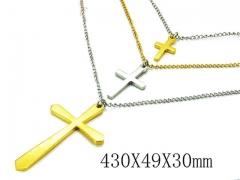 HY Wholesale 316L Stainless Steel Necklace-HY64N0126HLR