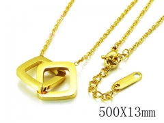 HY Wholesale 316L Stainless Steel Necklace-HY93N0098NLQ