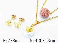 HY Stainless Steel jewelry Pearl Set-HY26S0015ML