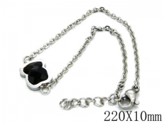 HY Wholesale 316L Stainless Steel Bear Bracelets-HY68B0099H10