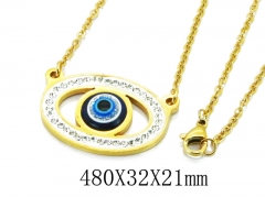 HY Wholesale 316L Stainless Steel Necklace-HY12N0102LC