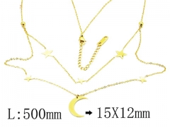HY Wholesale 316L Stainless Steel Necklace-HY54N0344HZL