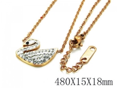 HY Wholesale 316L Stainless Steel Necklace-HY93N0084PZ