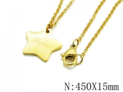 HY Wholesale 316L Stainless Steel Necklace-HY54N0339KZ