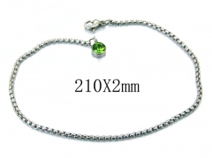 HY Stainless Steel 316L Bracelets (Charm)-HY81B0550LT