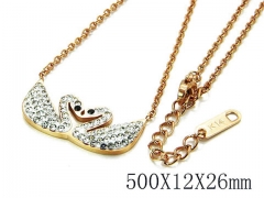 HY Wholesale 316L Stainless Steel Necklace-HY93N0087HQQ