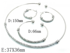 HY Wholesale 316L Stainless Steel jewelry Popular Set-HY58S0132HLD