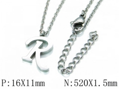 HY Wholesale 316L Stainless Steel Font Necklace-HY79N0049KR