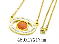 HY Wholesale 316L Stainless Steel Necklace-HY12N0101LZ