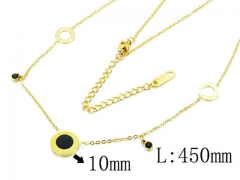 HY Wholesale 316L Stainless Steel Necklace-HY54N0341PQ