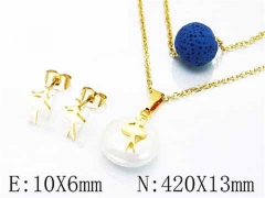 HY Stainless Steel jewelry Pearl Set-HY26S0022M5
