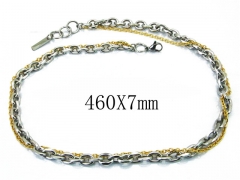 HY Wholesale 316L Stainless Steel Necklace-HY81N0356HSS