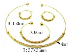 HY Wholesale 316L Stainless Steel jewelry Popular Set-HY58S0137HOR