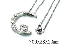 HY Wholesale 316L Stainless Steel Lover Necklace-HY54N0411MZ