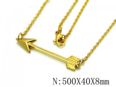 HY Wholesale 316L Stainless Steel Necklace-HY54N0346MD